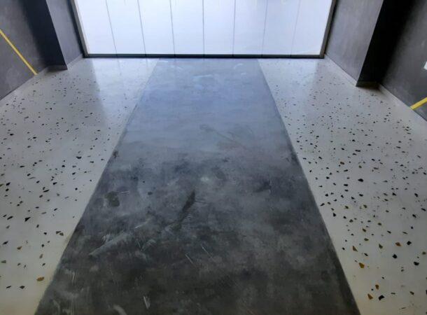 terrazzo floor for restaurant